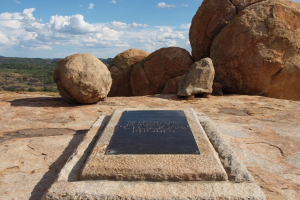 Grave of Cecil John Rhodes - Matopos, Zimbabwe
