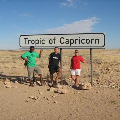 Wildtrack Africa tours around Southern Africa - Tropic of Capricorn, Namibia